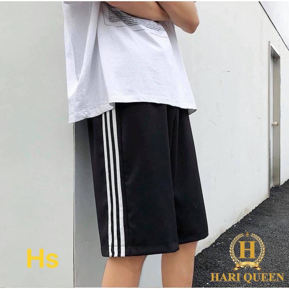 ✅ Quần SHORT ỐNG SUÔNG 3 SỌC