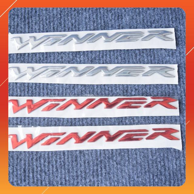 Bộ tem chữ logo mẫu zin siêu bền cho honda winner 150