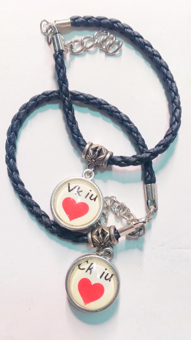 [HCM]Vòng tay cặp đôi handmade Vk iu&Ck iu