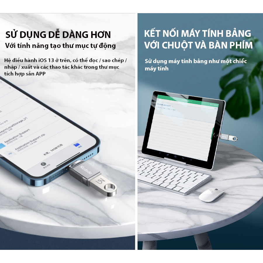 OTG Lightning to USB 3.0, OTG iPhone to USB 3.0