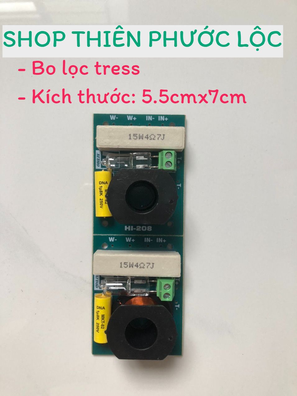 BO MẠCH LỌC TREB CHO LOA KÉO