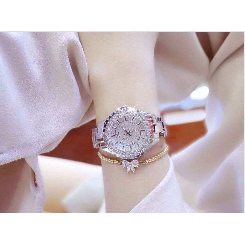 ĐỒNG HỒ NỮ ĐÍNH ĐÁ THỜI TRANG HÃNG BEESISTER
