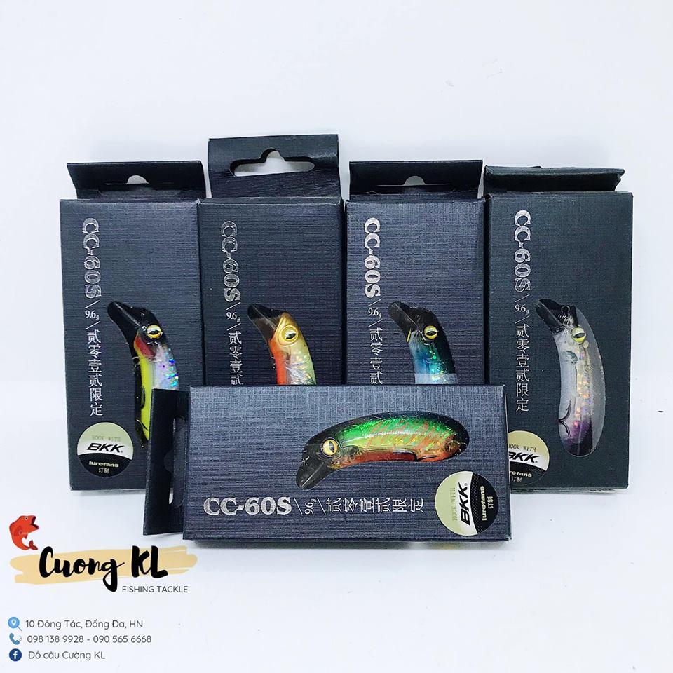 Mồi giả câu cá CC50, CC60 và CC60s