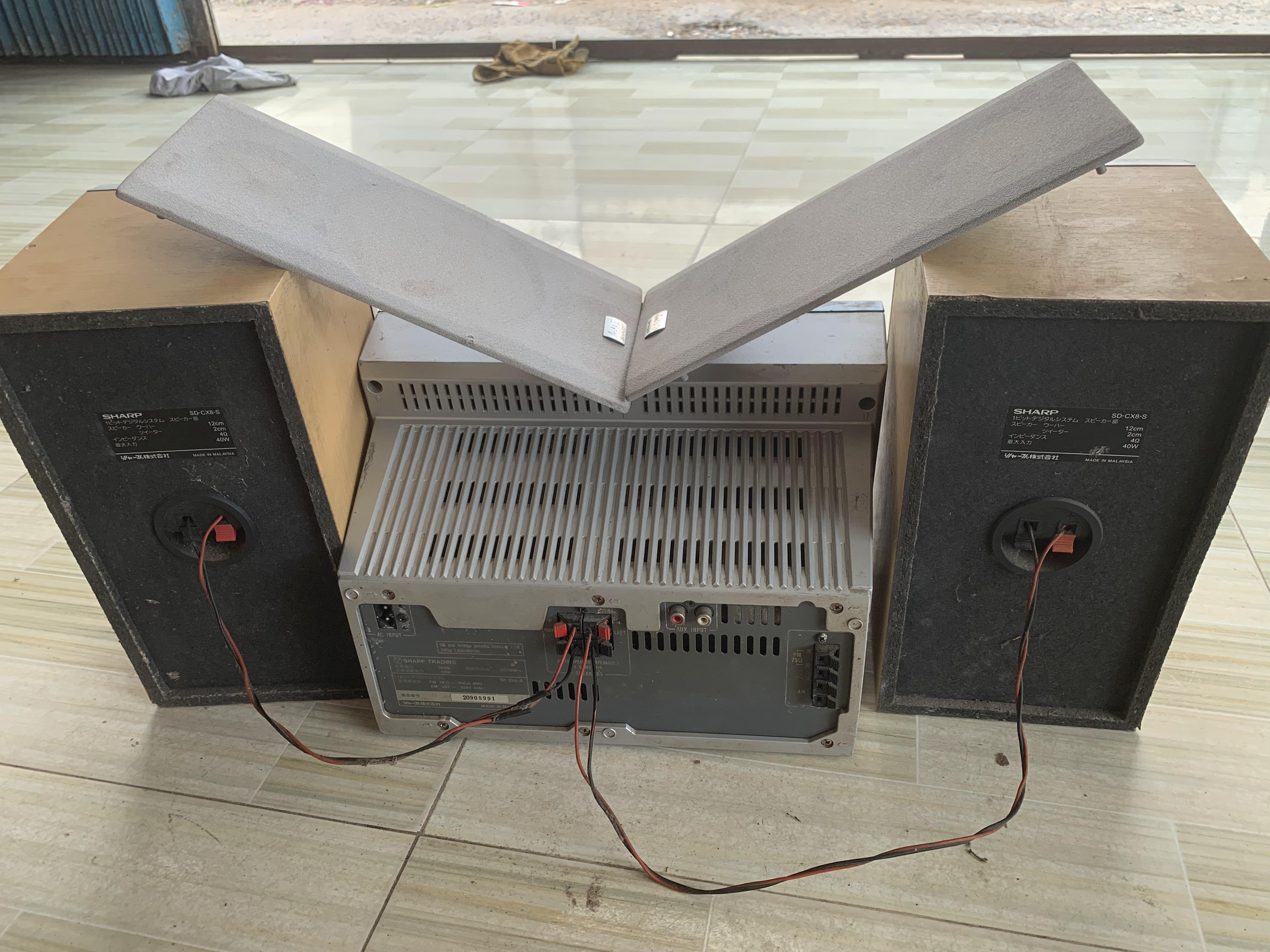 DÀN ÂM THANH MINI NHẬT SHARP CX8-B