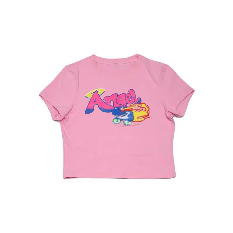 ÁO THUN CROPTOP - ÁO THUN CROPTOP XINH
