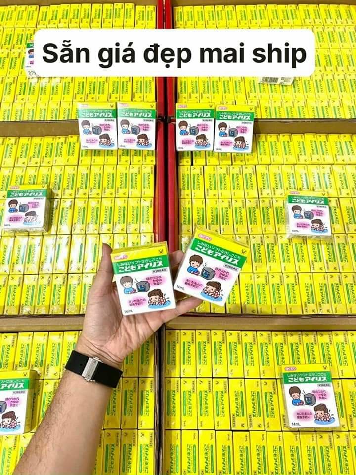 NƯỚC NHỎ MẮT TRẺ EM IRIS TAISHO 14ML CỦA NHẬT