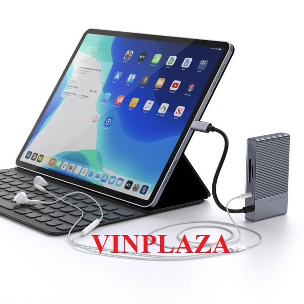 CỔNG CHUYỂN HYPERDRIVE GEN2 6-IN-1 FOR MACBOOK, IPAD PRO 2018-2020, PC & DEVICES - G206