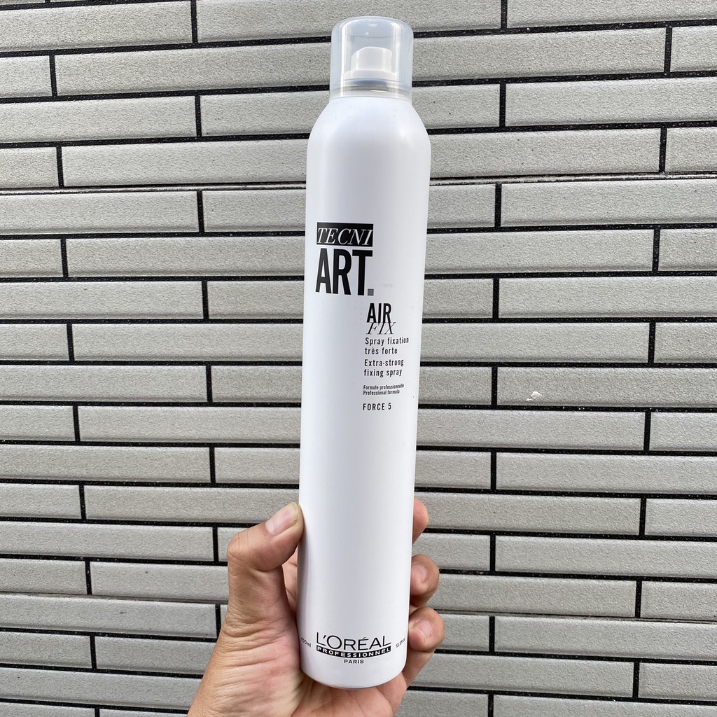 [L'oreal]-[chính hãng] Xịt định hình chắc chắn TECNI.ART AIR FIX L'oreal 400ml (Độ cứng: 5)