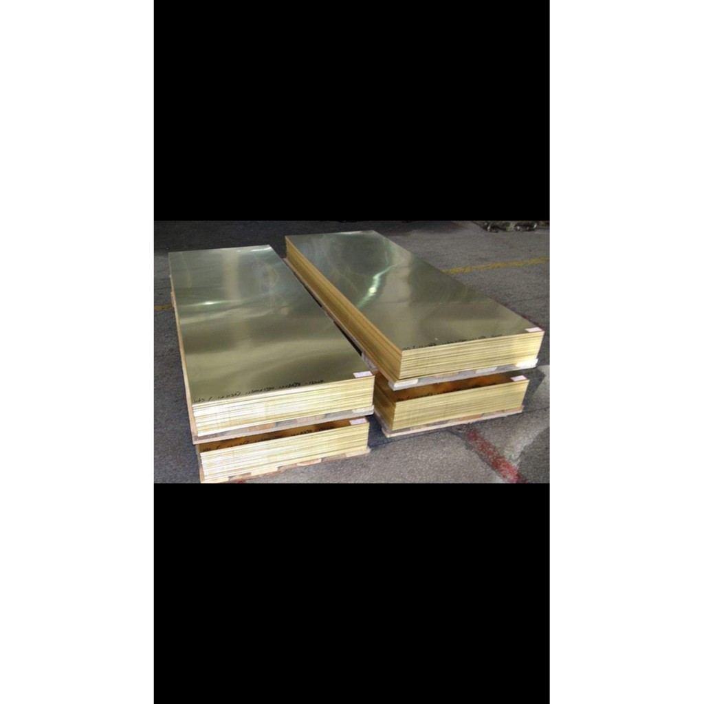 Đồng Tấm  Vàng 1mmx600mmx600mm(Dài x Rộng x Cao)