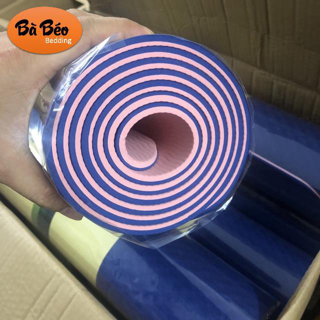 Thảm Tập yoga 2 lớp TPE bà béo Bedding