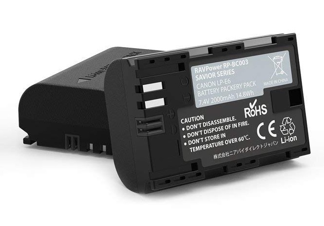 [HCM] 1 Pin máy ảnh RavPower cho LP-E6