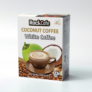 [HCM]Cà phê dừa ROCKCAFE (Hộp 12 gói x 20gr) thumbnail
