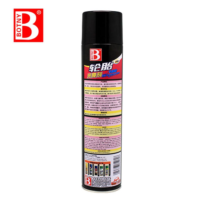 Chai xịt bóng lốp xe Botny
