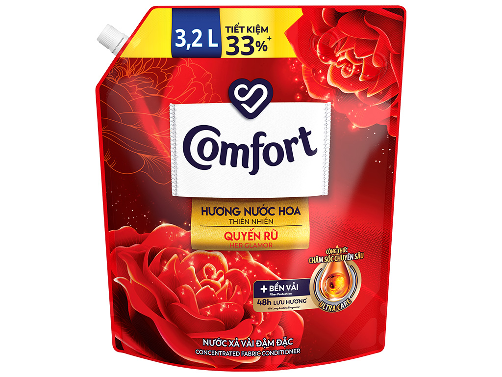 NƯỚC XÃ VẢI COMFORT CÁC LOẠI 3.2L