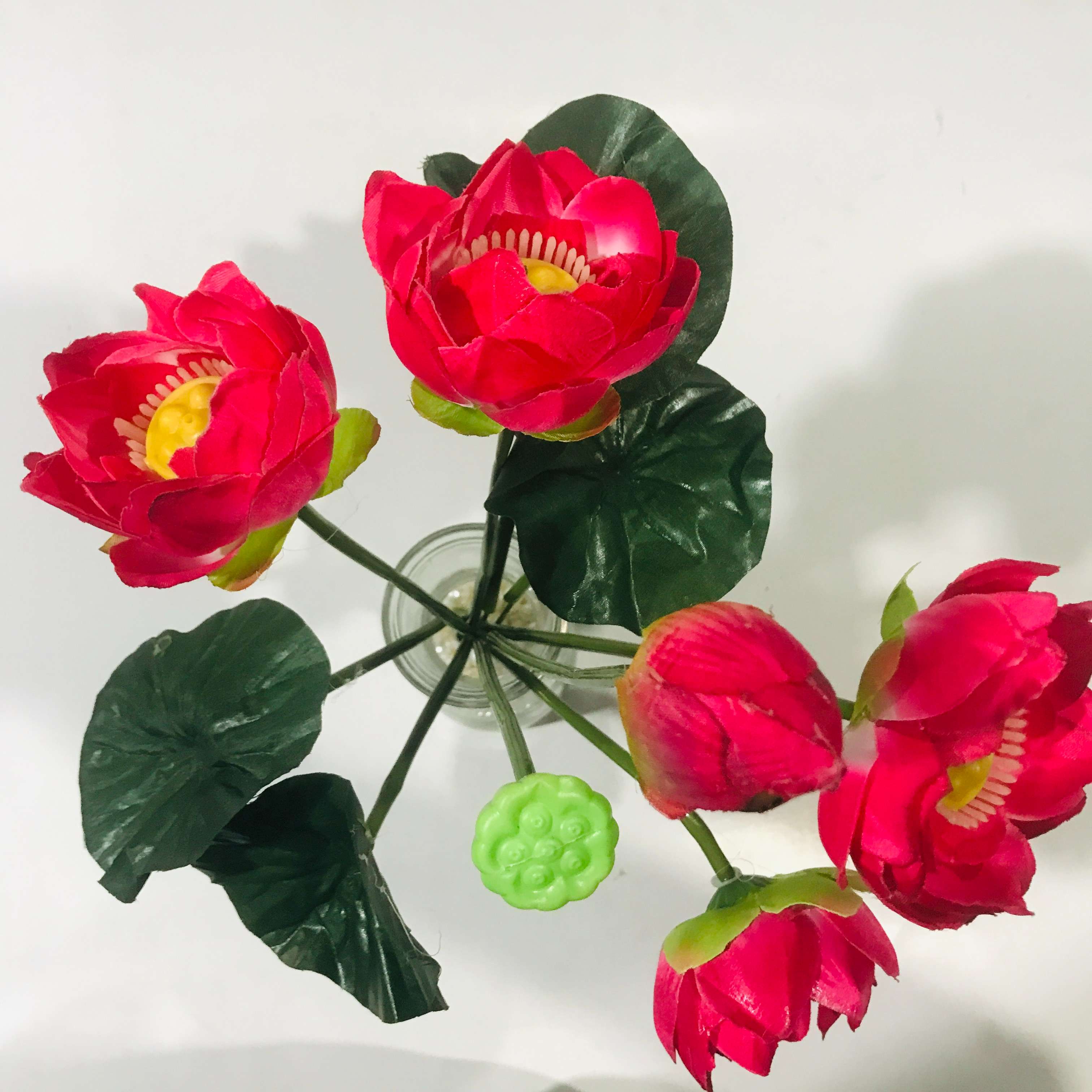 CHÙM HOA SEN GIẢ TRANG TRÍ TẾT