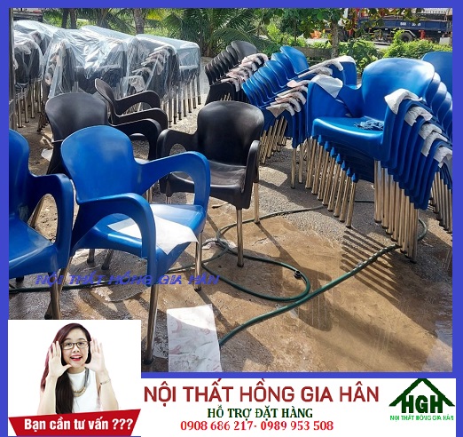 Ghế nhựa nữ hoàng HGH