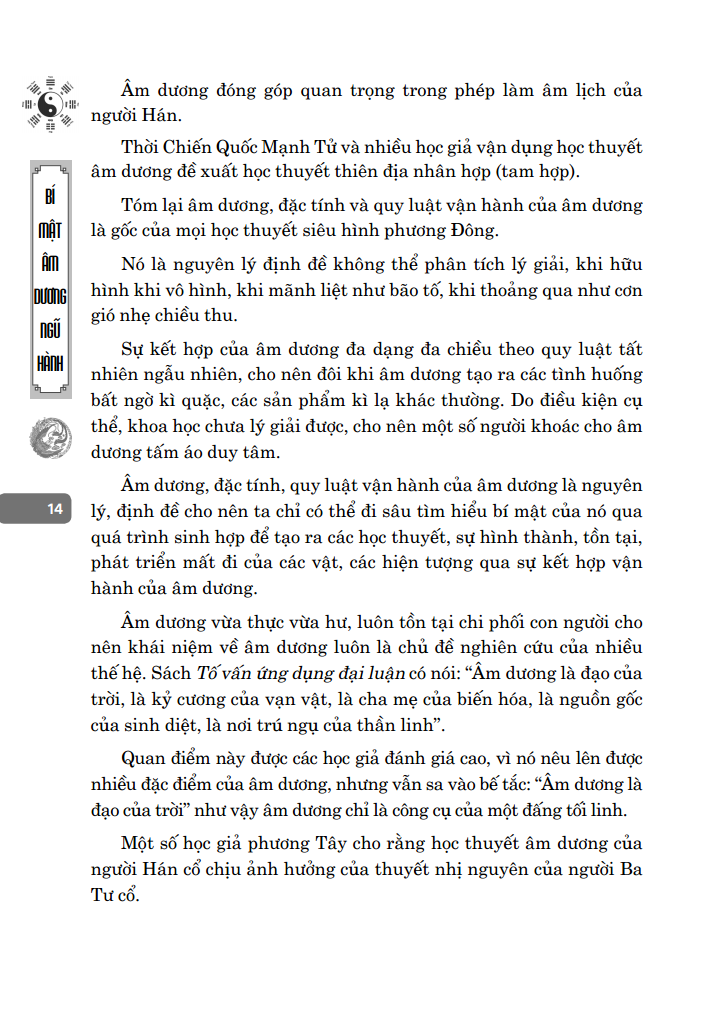 SÁCH - Bí mật âm dương ngũ hành (bìa cứng)