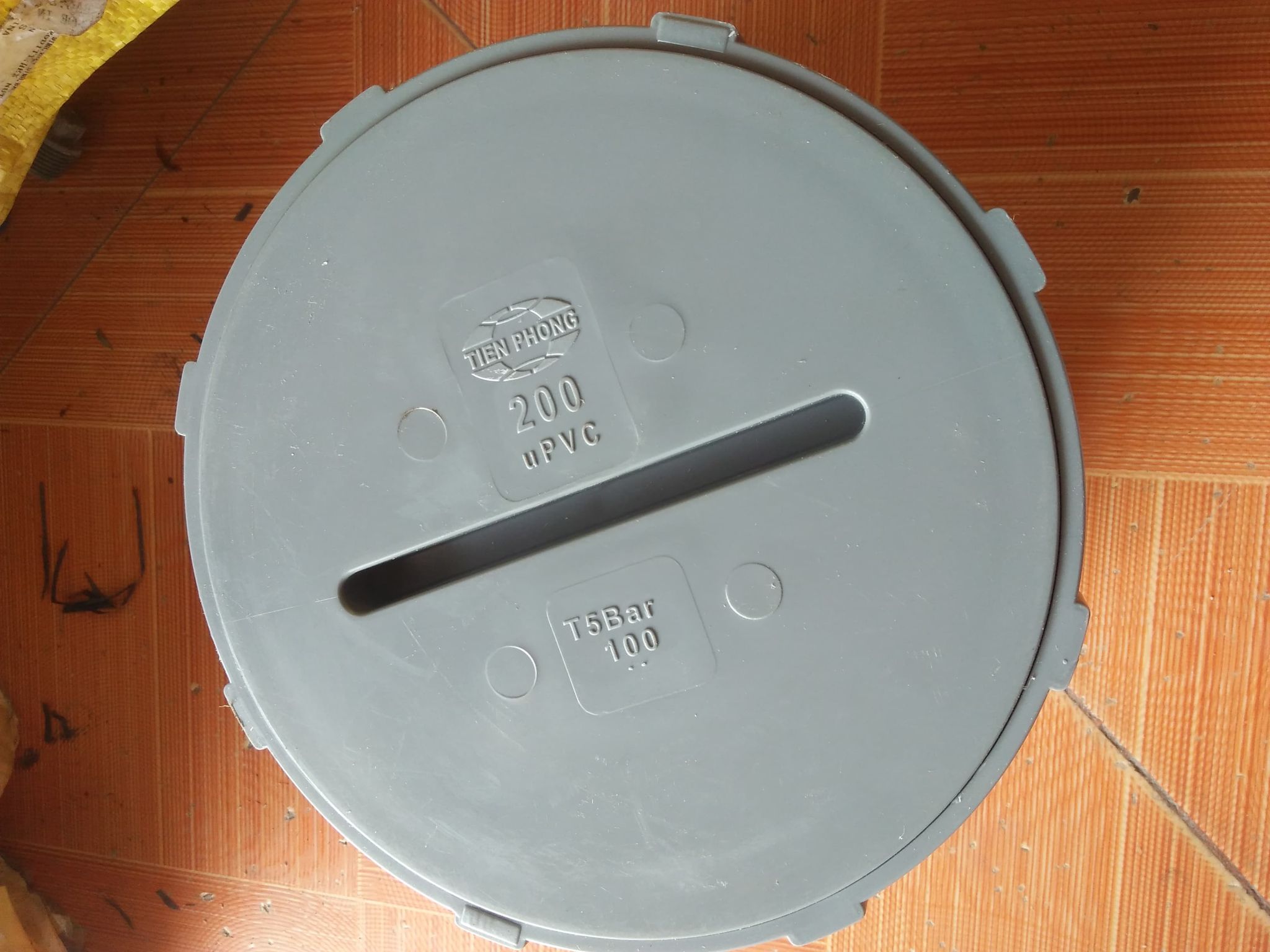 bịt xả 200 , bịt xả thông tắc D200 tiền phong