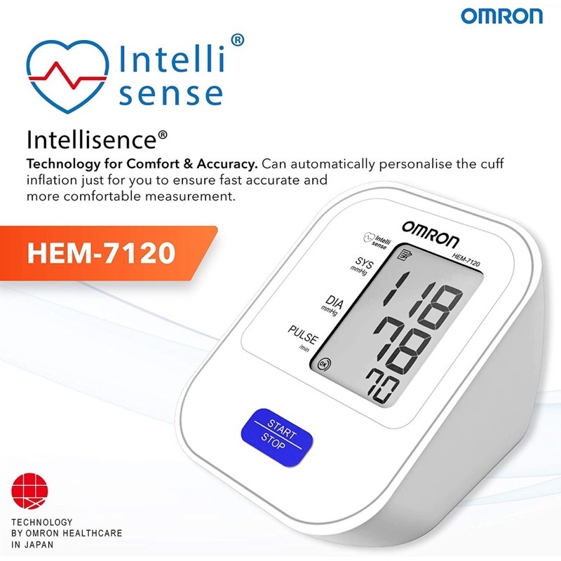 Máy Đo Huyết Áp Bắp Tay Omron Hem-7120
