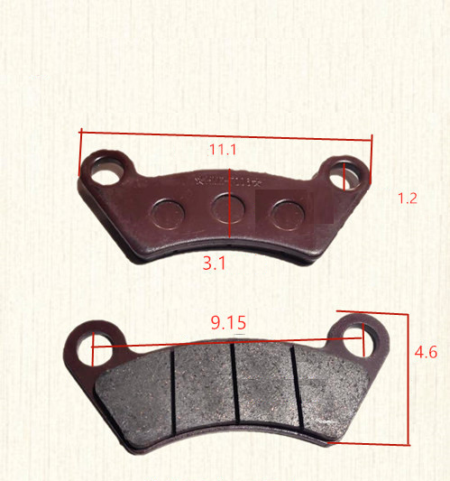 Má phanh đĩa - má phanh cầu trước bố thắng dầu