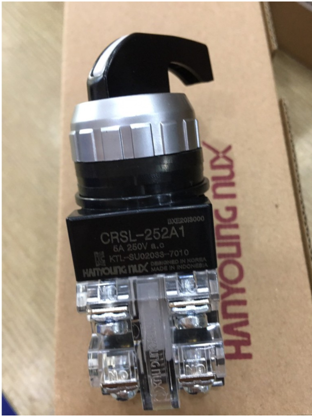 Công tắc xoay 2/ 3 vị trí cần dài hanyoung nux crsl 252a1 - crsl 253a1
