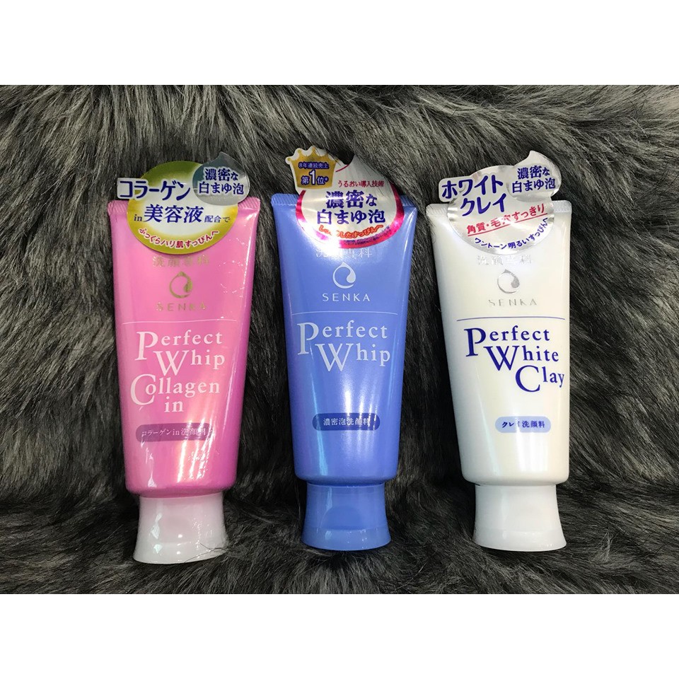 Sữa Rửa Mặt Tạo Bọt Senka Perfect 3 màu sữa rửa mặt senka sữa rửa mặt