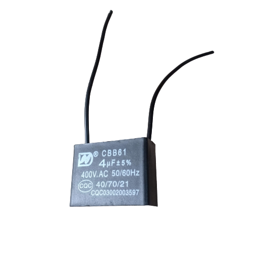 01 Tụ điện 4MF 400VAC - Tụ quạt điện