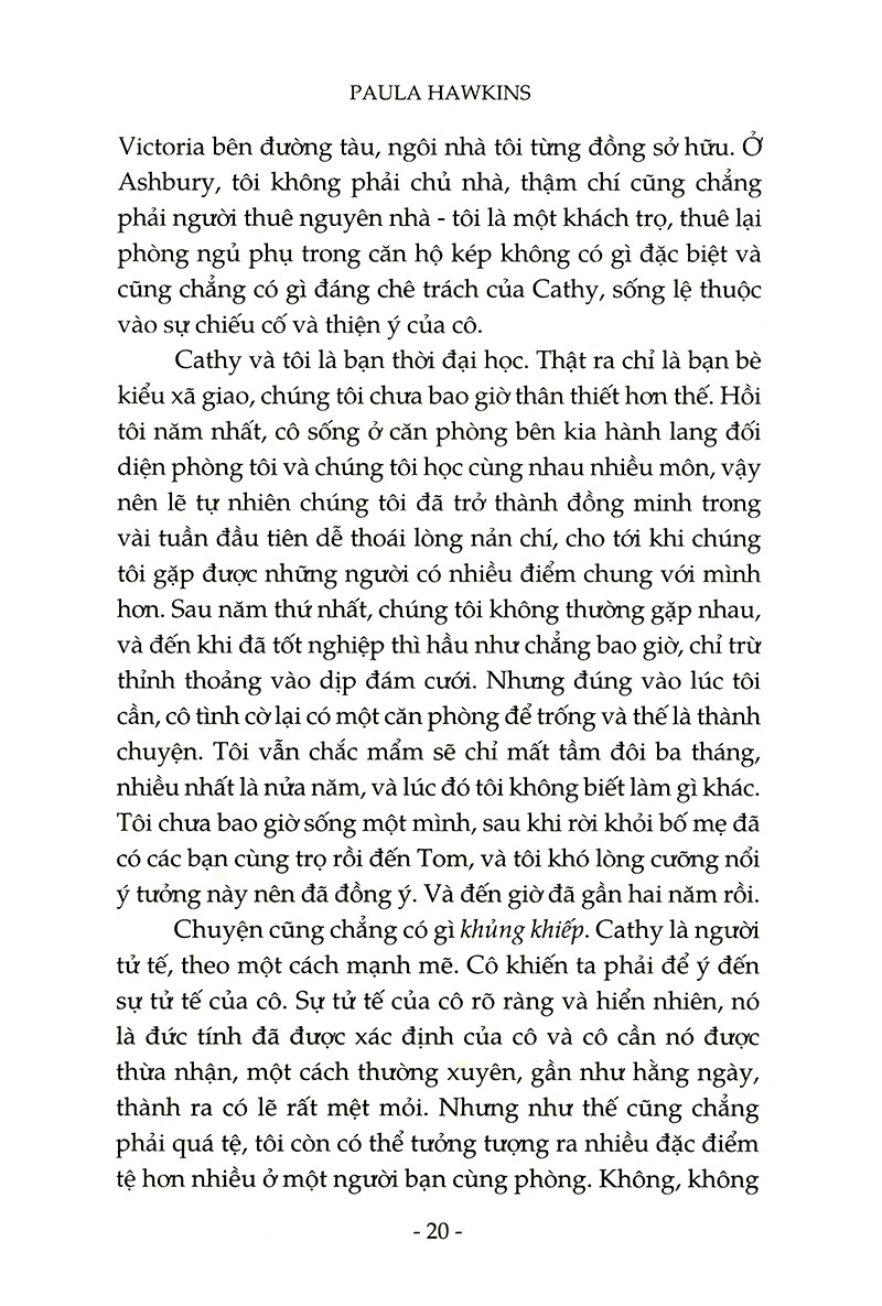 Fahasa - Cô Gái Trên Tàu (Tái Bản 2018)
