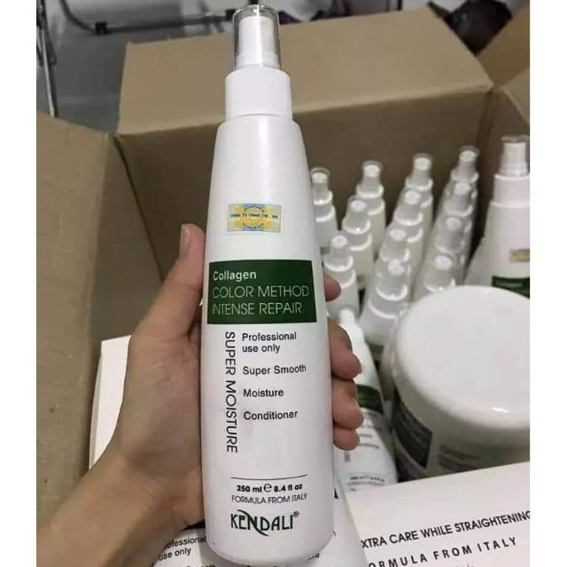 Xịt dưỡng chăm sóc tóc COLLAGEN KENDALI 250ml (NEW)