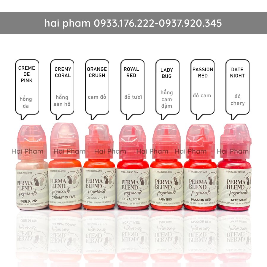 Mực Perma Blend Chính Hãng Mỹ Chai 15ml