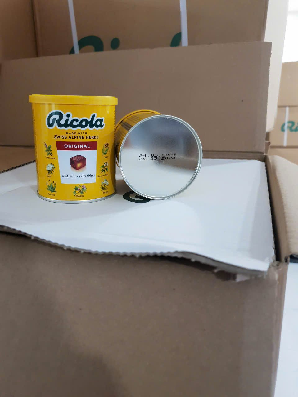 [05/2027]Kẹo ngậm Ricola mẫu mới