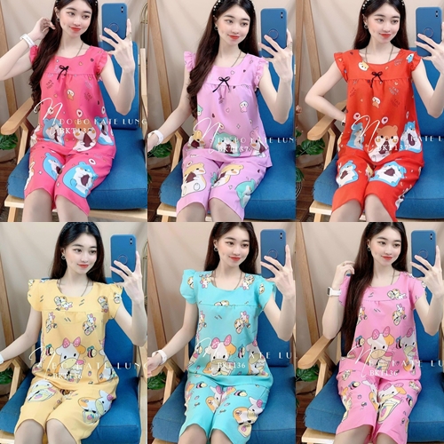 ĐỒ BỘ LỬNG LỤA HÀN CÁNH TIÊN ĐẸP DƯỚI 52kg HÀNG 1 SIZE