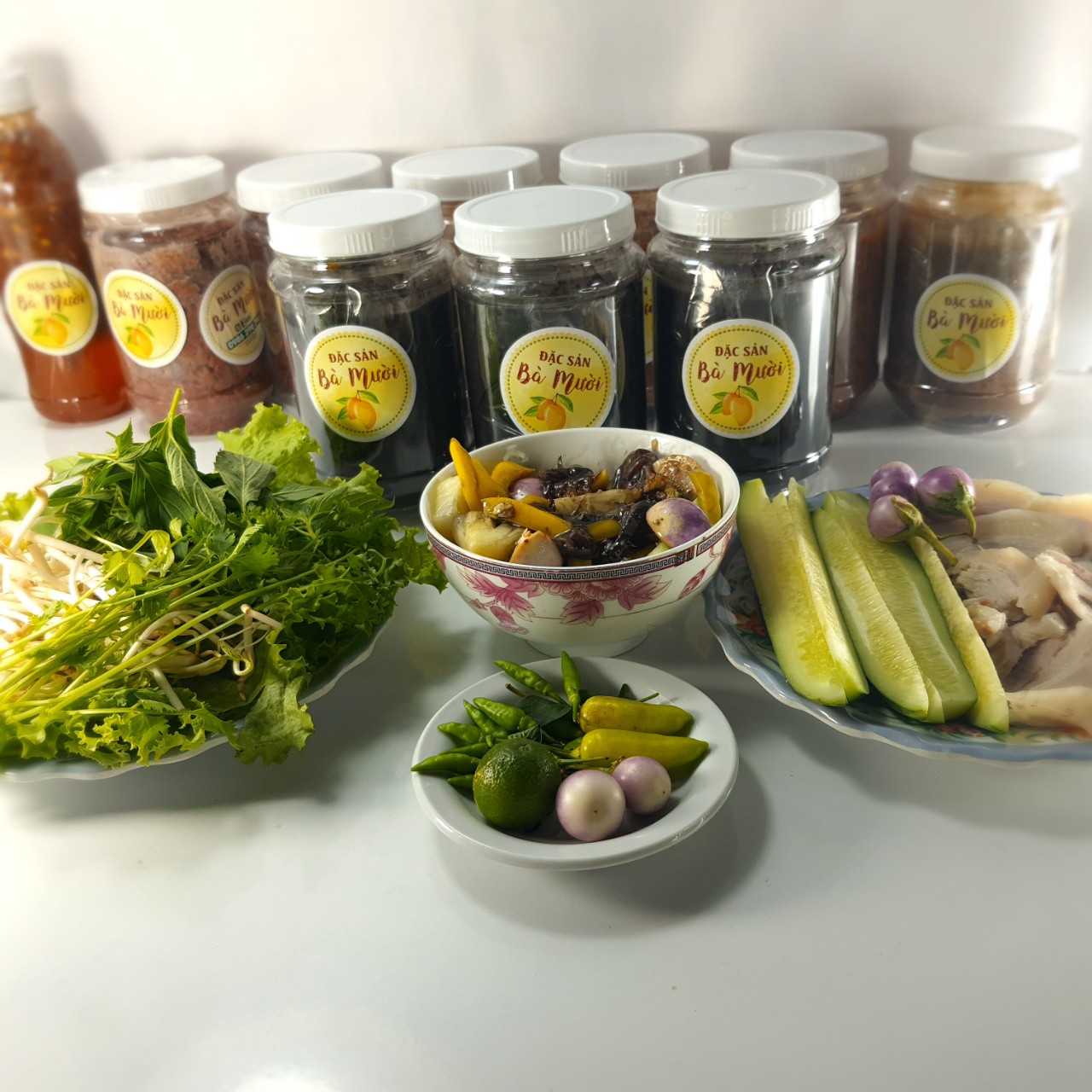 Mắm mực mành Bình Định (500g) - Đặc Sản Bà Mười