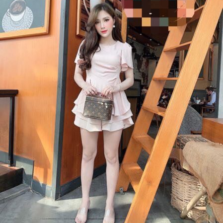 [HCM]SET BỘ THỜI TRANG GIẢ CHÂN VÁY DỄ THƯƠNG
