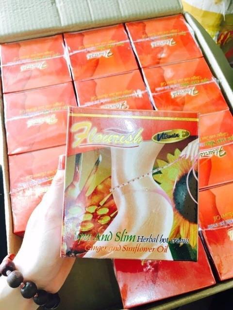 Kem Massage Tan Mỡ Flourish Thái Lan 500ml