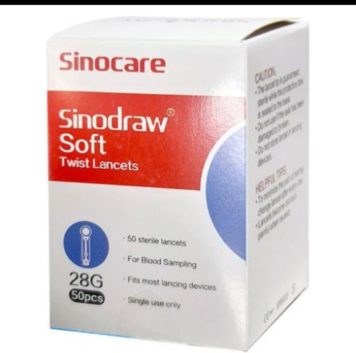 QUE THỬ ĐƯỜNG HUYẾT SINOCARE