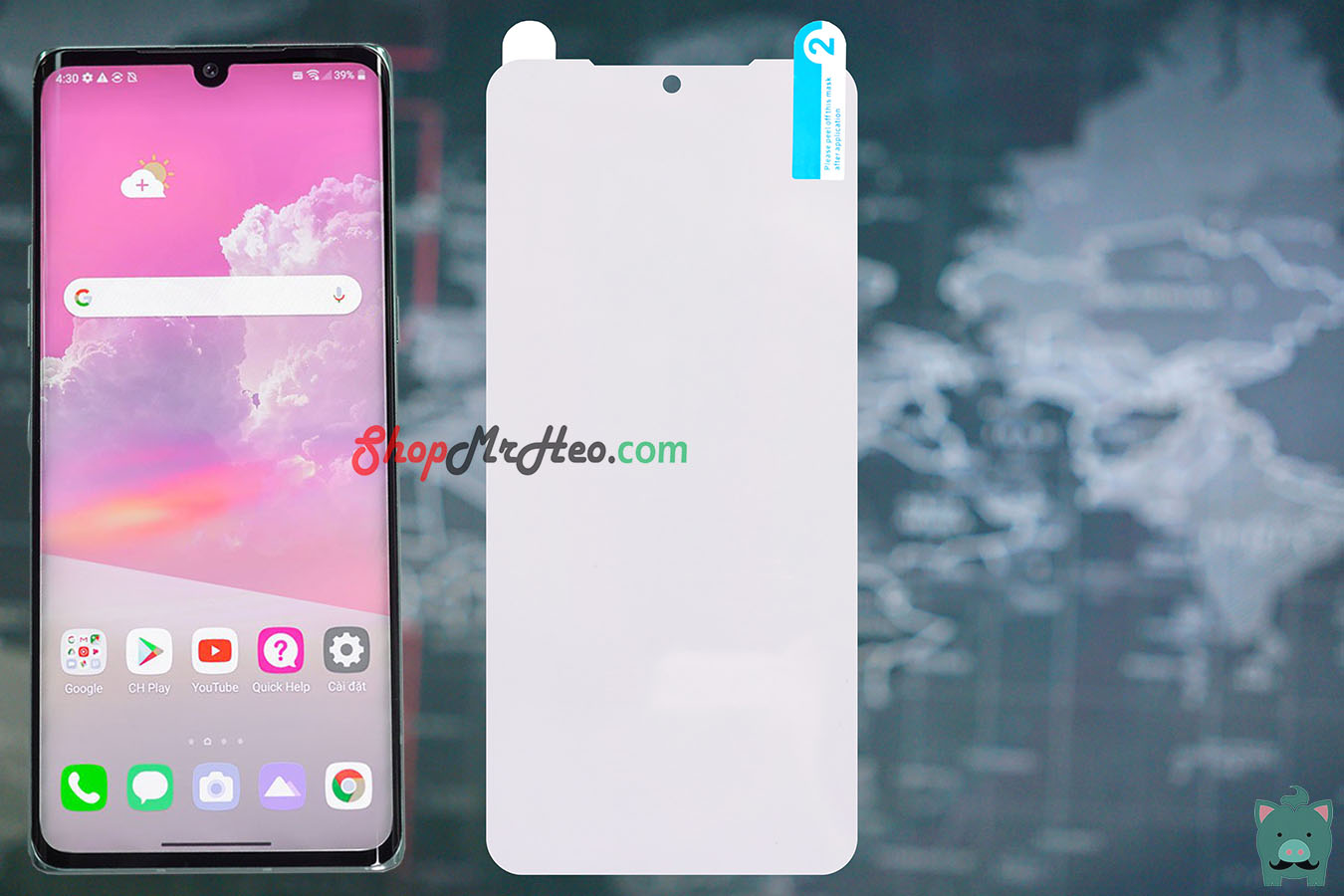 Dán Dẻo PPF Full Màn Hình LG Velvet ThinQ (Trong Và Nhám)