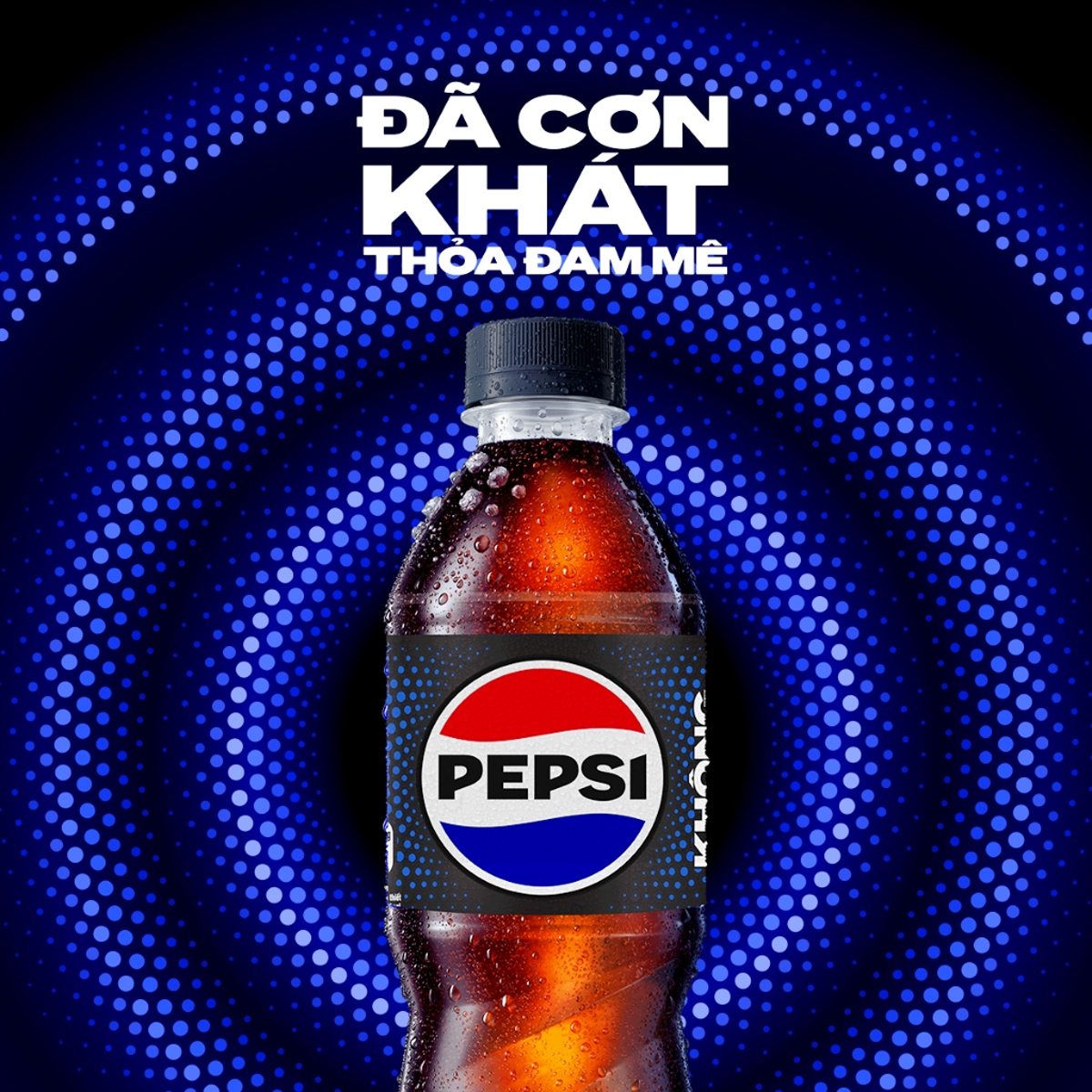 LỐC 6 CHAI NƯỚC GIẢI KHÁT KHÔNG ĐƯỜNG ZERO CALORIES PEPSI 390ML