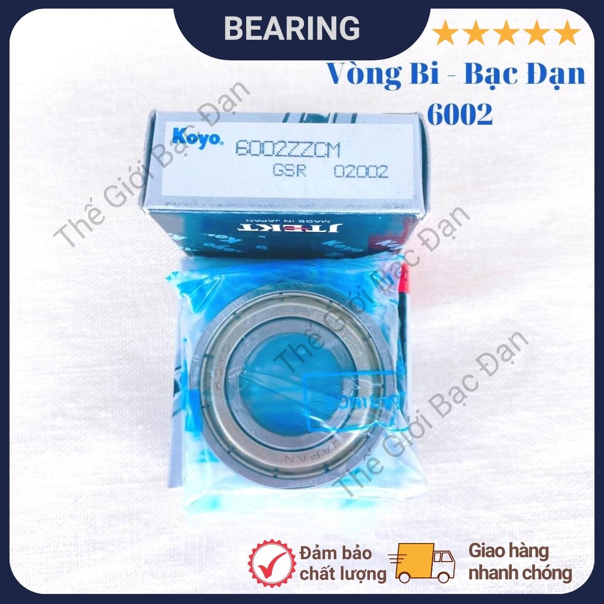 Vòng bi bạc đạn 6002 ZZCM KOYO -Thế Giới Bạc Đạn