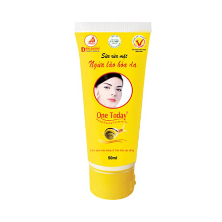 Sữa rửa mặt ngừa lão hóa da 50ml one today