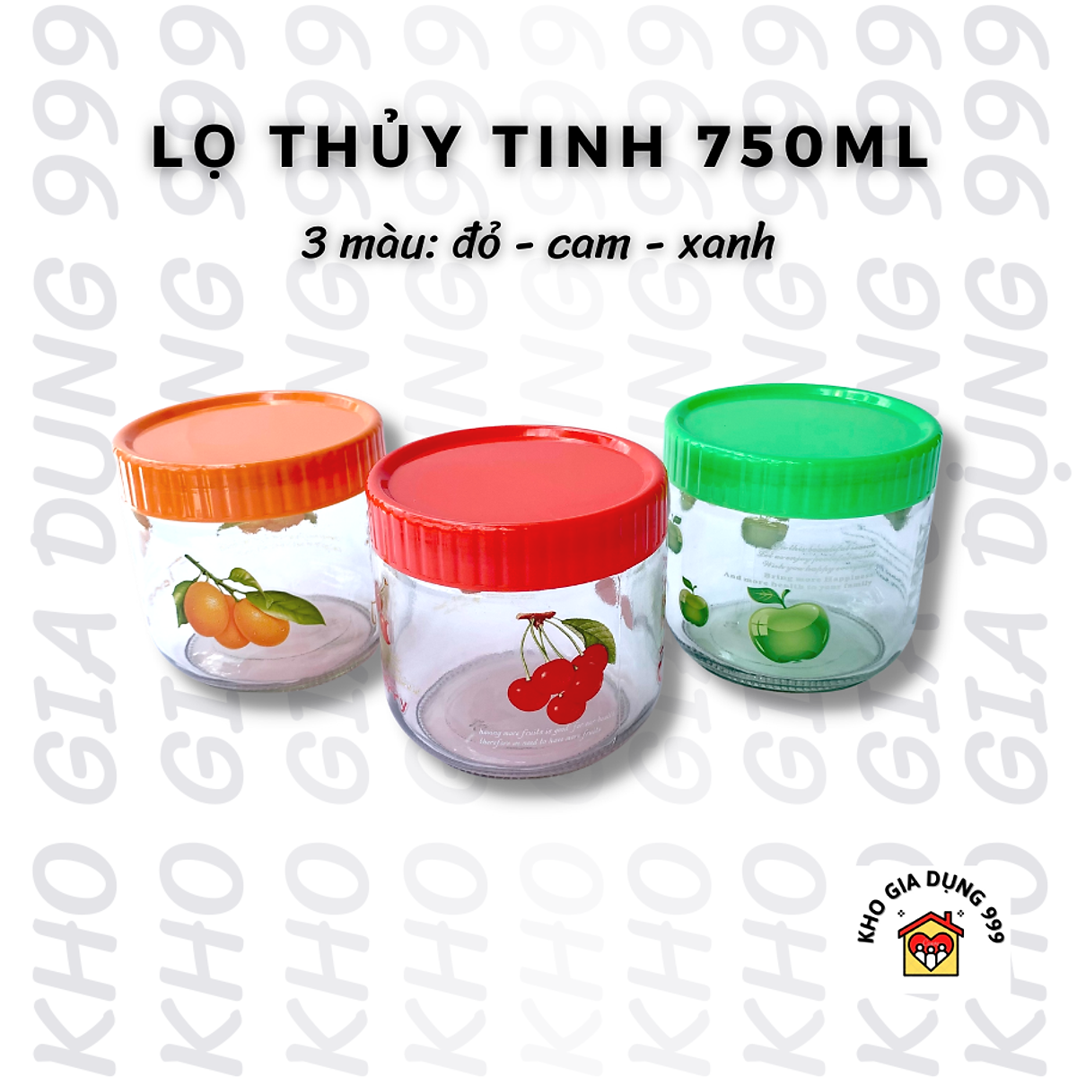 Lọ thủy tinh mã 750ML (7750)
