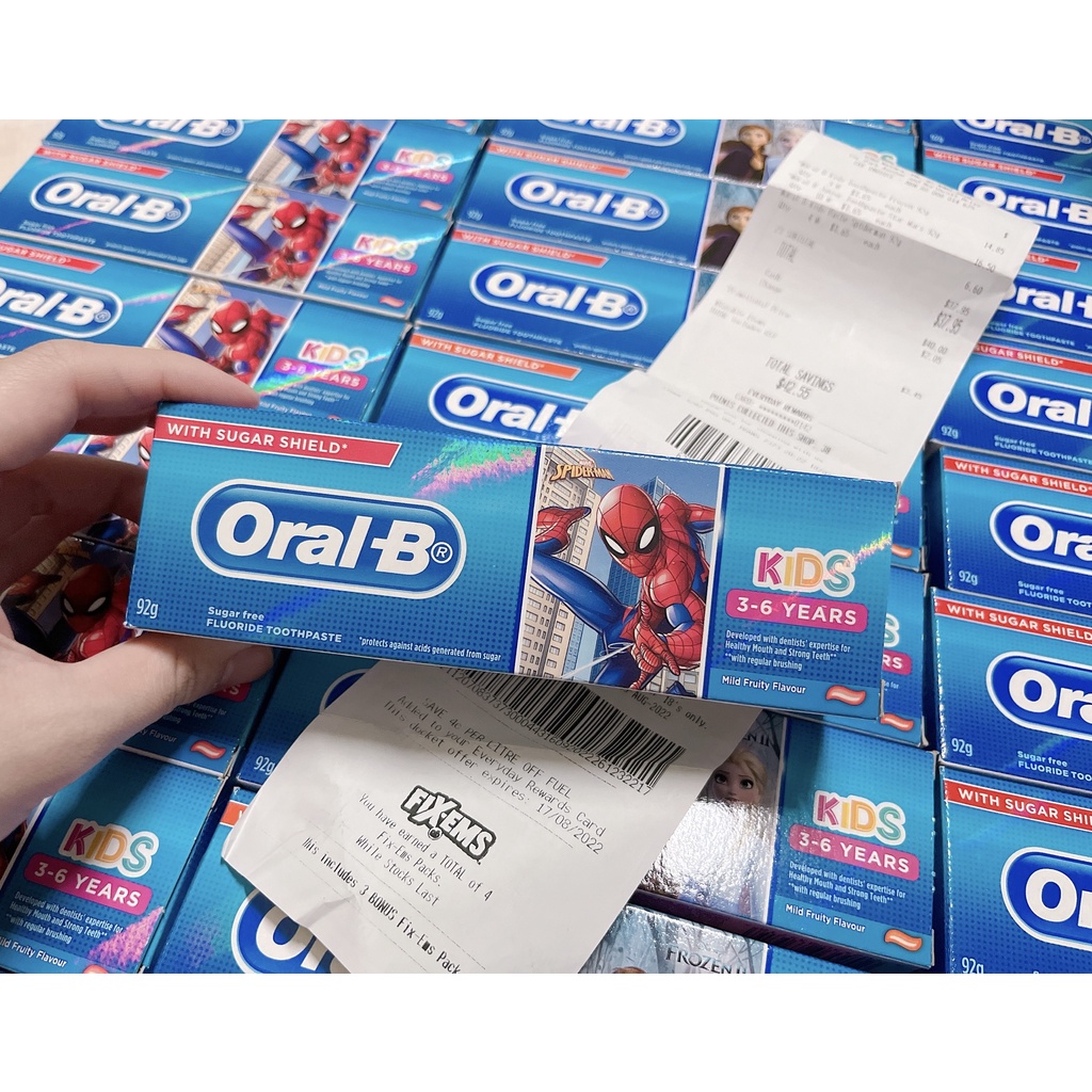 Kem đánh răng cho bé Oral B [Hàng nội địa Úc]