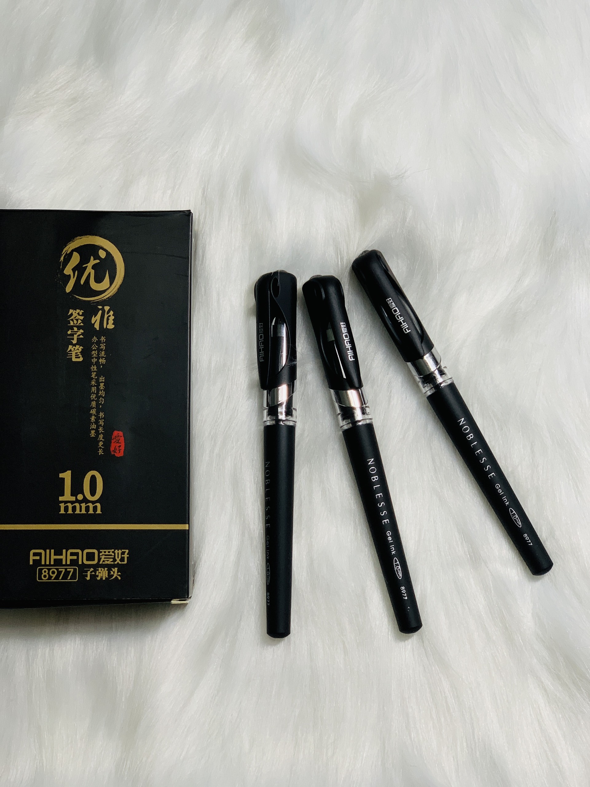 BÚT GEL LUYỆN VIẾT CHỮ HÁN, LUYỆN THƯ PHÁP, BÚT KÝ TÊN, BÚT AIHAO NGÒI 0.7mm