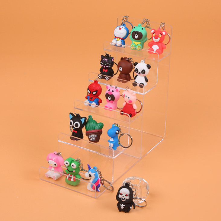 [HCM]Móc khóa hình thú 3D dễ thương