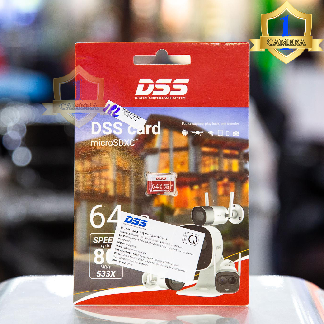 [HCM]Thẻ nhớ 64GB DAHUA DSS P500-64