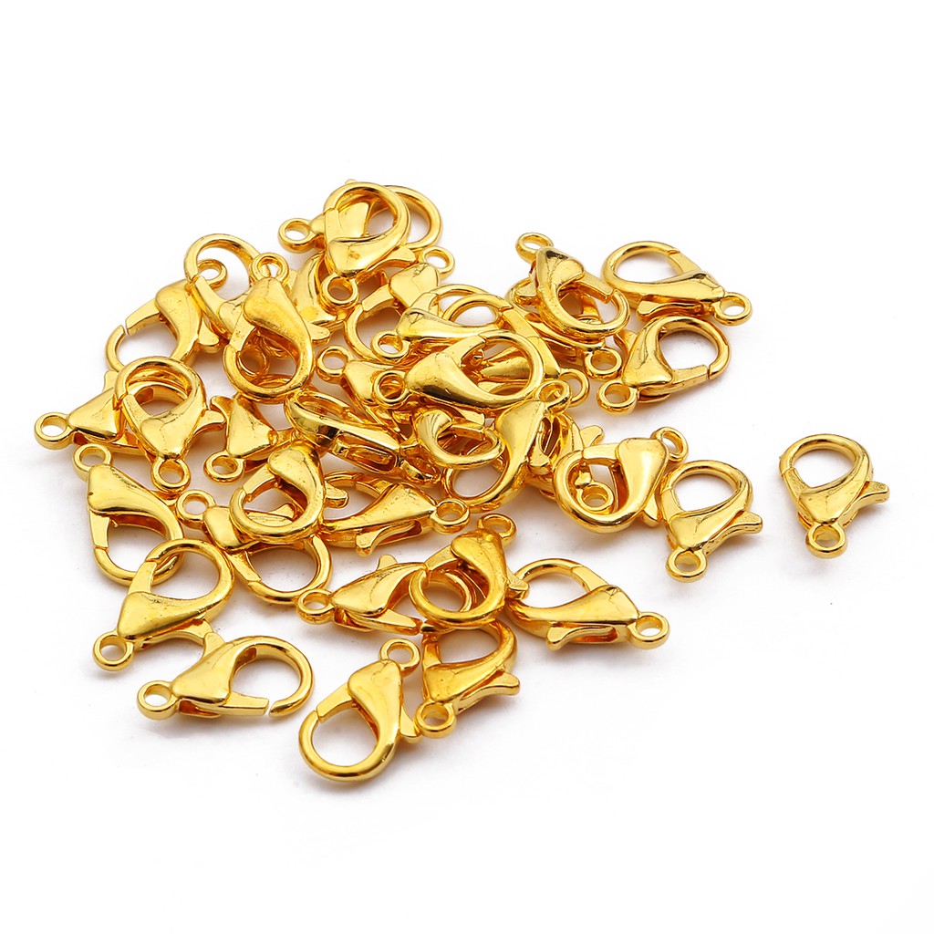 Set 5 móc khóa càng cua (khóa tôm hùm) size 12mm