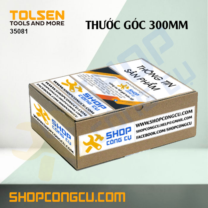 [HCM]Thước góc 300mm Tolsen 35081