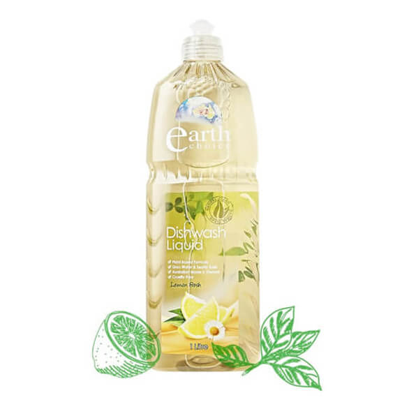 Nước rửa chén cao cấp Earth Choice Lemon Fresh 1L