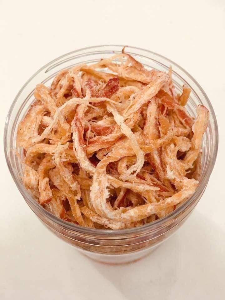 Mực xé hấp nước dừa 300gr