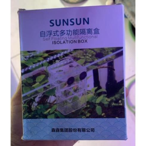 Lồng dưỡng  lồng đẻ đơn cho cá guppy SunSun